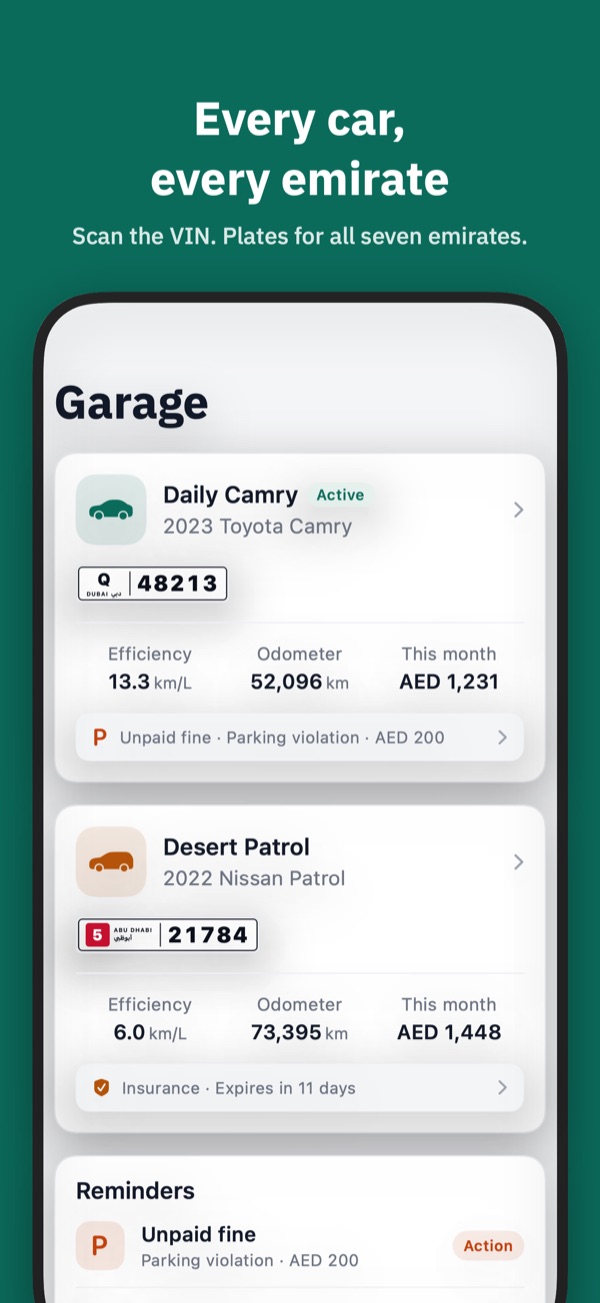Garage: every car, every emirate